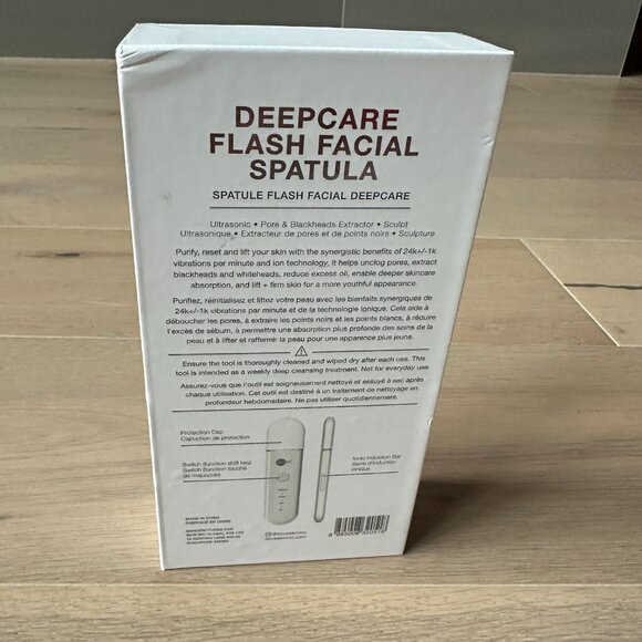 SKIN INC DeepCare Flash Facial Spatula NEW in Box $95 MSRP - Picture 4 of 6